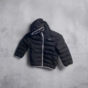 Under Armour Black Puffer Jacket 4t